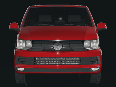 T6 Kombi Modelo 3D