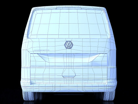 T6 Kombi Modelo 3D