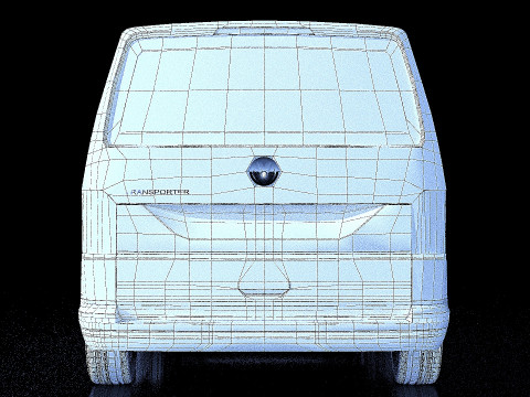 T6 Kombi Modelo 3D