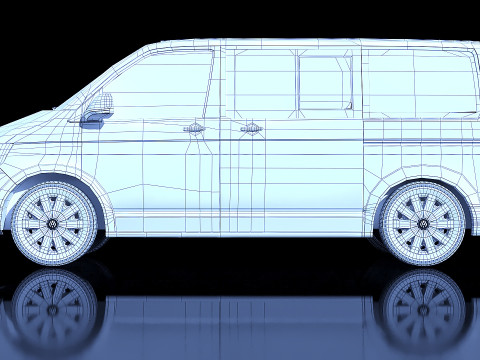 T6 Kombi Modelo 3D