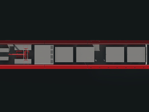 City streetcar 3D Model