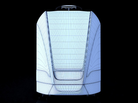 City streetcar 3D Model