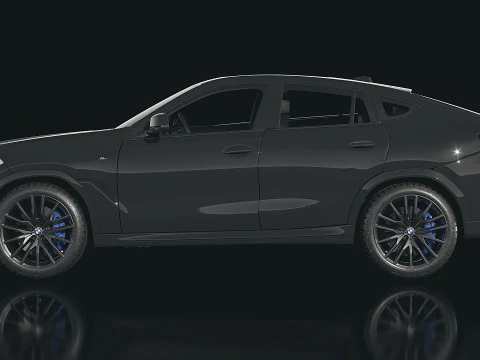 SUV X6 2018 3D Model