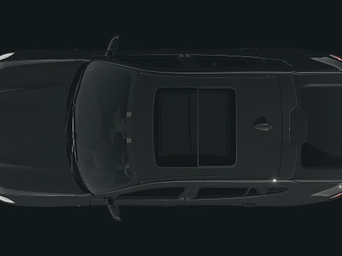 SUV X6 2018 Modèle 3D