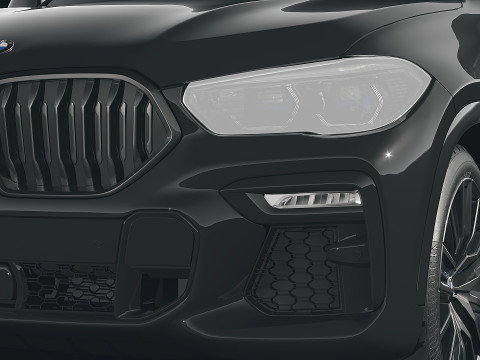 SUV X6 2018 Modèle 3D