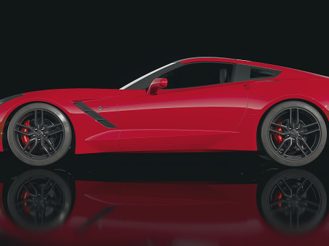Chevrolet Corvette C7 Modelo 3D
