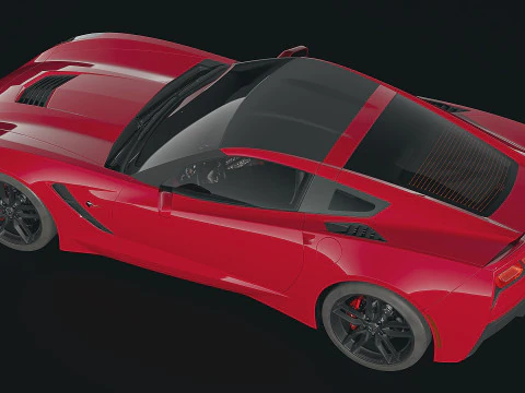 Chevrolet Corvette C7 3D Model