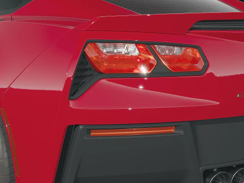 Chevrolet Corvette C7 3D Model