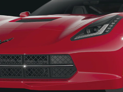 Chevrolet Corvette C7 3D Model