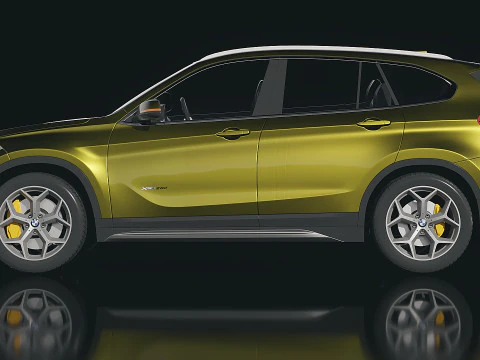 Sedan X1 2016 3D Model