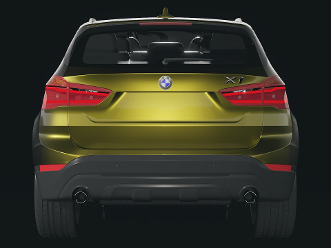 Sedan X1 2016 3D Model