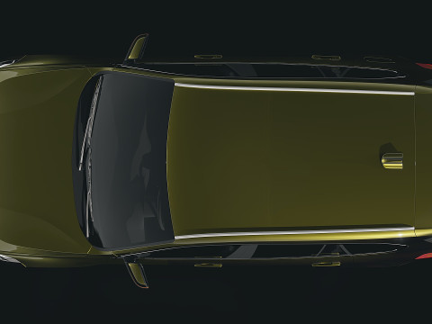 Sedan X1 2016 3D Model