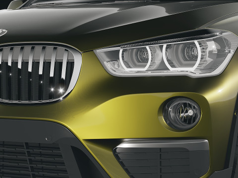 Sedan X1 2016 3D Model