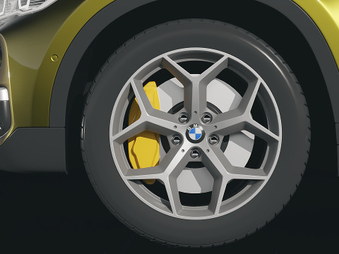 Sedan X1 2016 3D Model