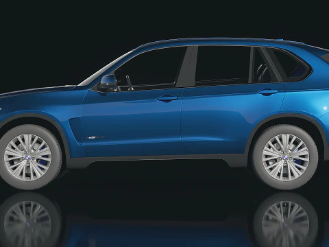 Седан Х5 2014 г. 3D Модель