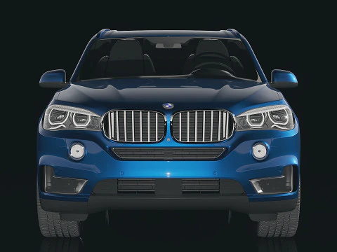 Sedan X5 2014 3D Model