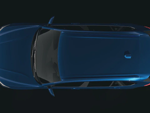 Sedan X5 2014 3D Model