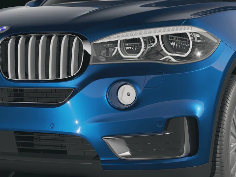 Sedan X5 2014 3D Model