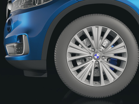 Sedan X5 2014 Modelo 3D