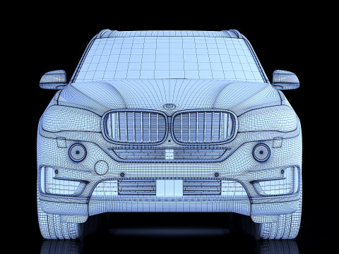 Sedan X5 2014 Modelo 3D