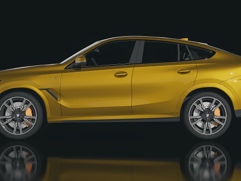 Suv X6 M sport 2020 3D 模型