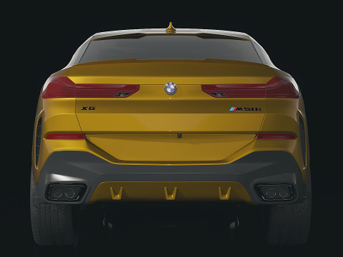 Suv X6 M sport 2020 3D 模型