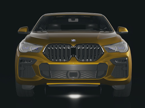 Suv X6 M sport 2020 3D 模型