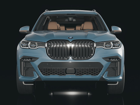 SUV X7 2019 Modello 3D