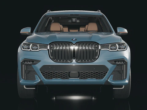SUV X7 2019 3D Model