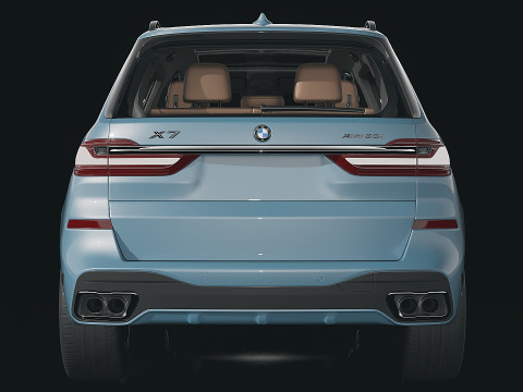 SUV X7 2019 Modello 3D