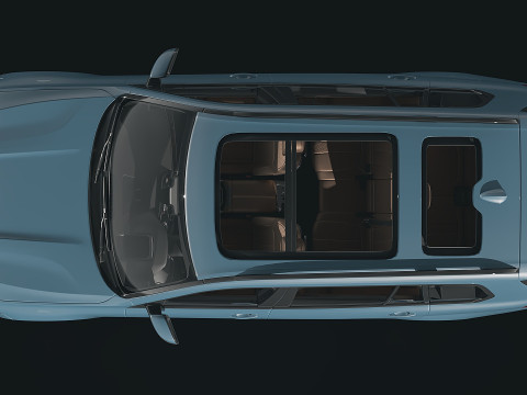 SUV X7 2019 Modello 3D