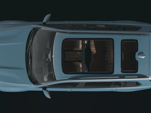 SUV X7 2019 3D Model
