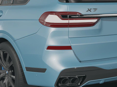 SUV X7 2019 3D Model