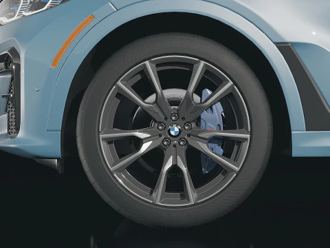 SUV X7 2019 3D Model
