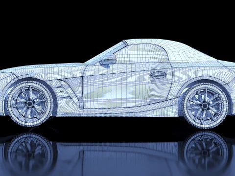 Z4 M40i First Edition roadster 2019 3D Model
