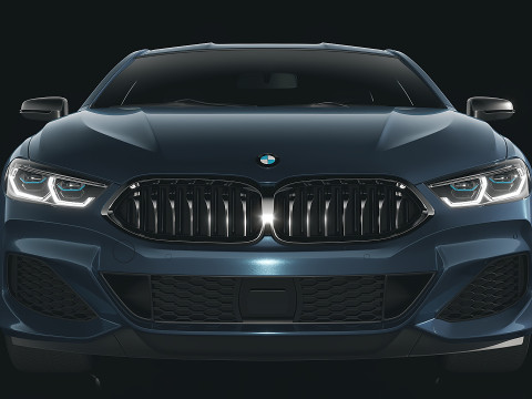 Sedan 8 Series Coupe G15 2018 3D 模型