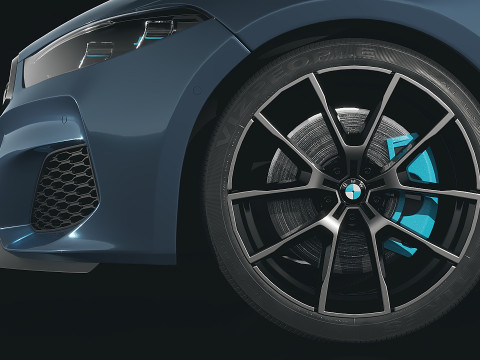 Sedan 8 Series Coupe G15 2018 3D 模型