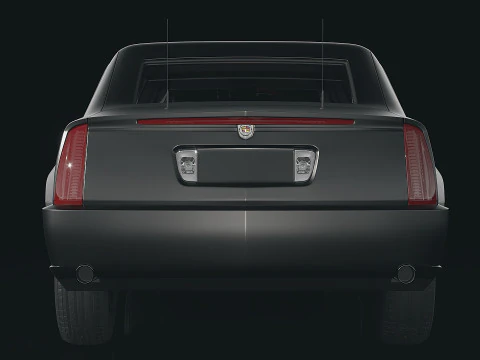 Mobil Negara Kepresidenan Hitam 2009 Model 3D