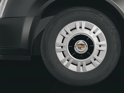 Mobil Negara Kepresidenan Hitam 2009 Model 3D