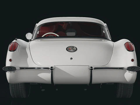 Chevrolet Corvette 1960 3D Model