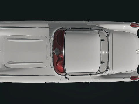 Chevrolet Corvette 1960 3D Model