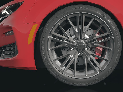 Chevrolet Camaro RS 2019 3D Модель