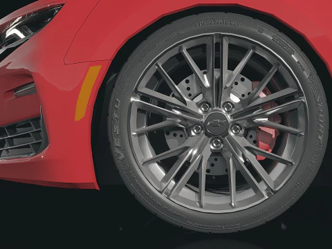 Chevrolet Camaro RS 2019 3D Model