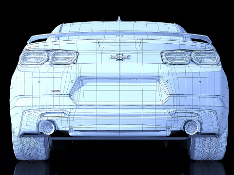 Chevrolet Camaro RS 2019 3D Model