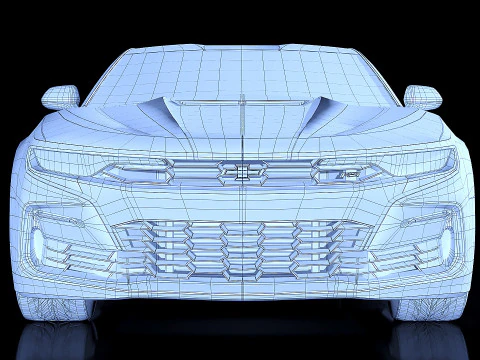 Chevrolet Camaro RS 2019 3D Model
