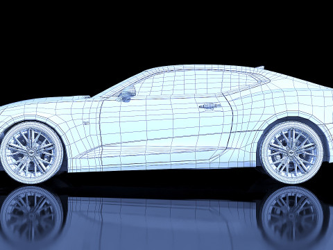 Chevrolet Camaro RS 2019 3D Модель
