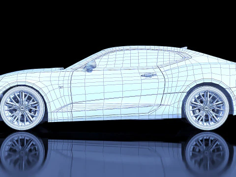 Chevrolet Camaro RS 2019 3D Model