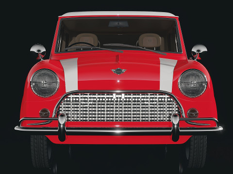 Old Mini S MK1 3D Модель
