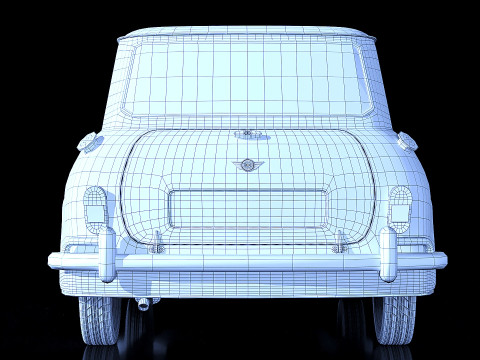 Old Mini S MK1 3D Модель
