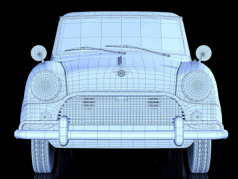 Old Mini S MK1 3D Модель